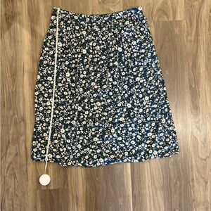 Old Navy Floral Midi Skirt